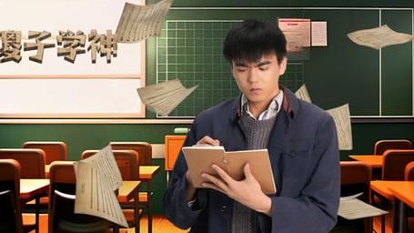傻子学神海报图