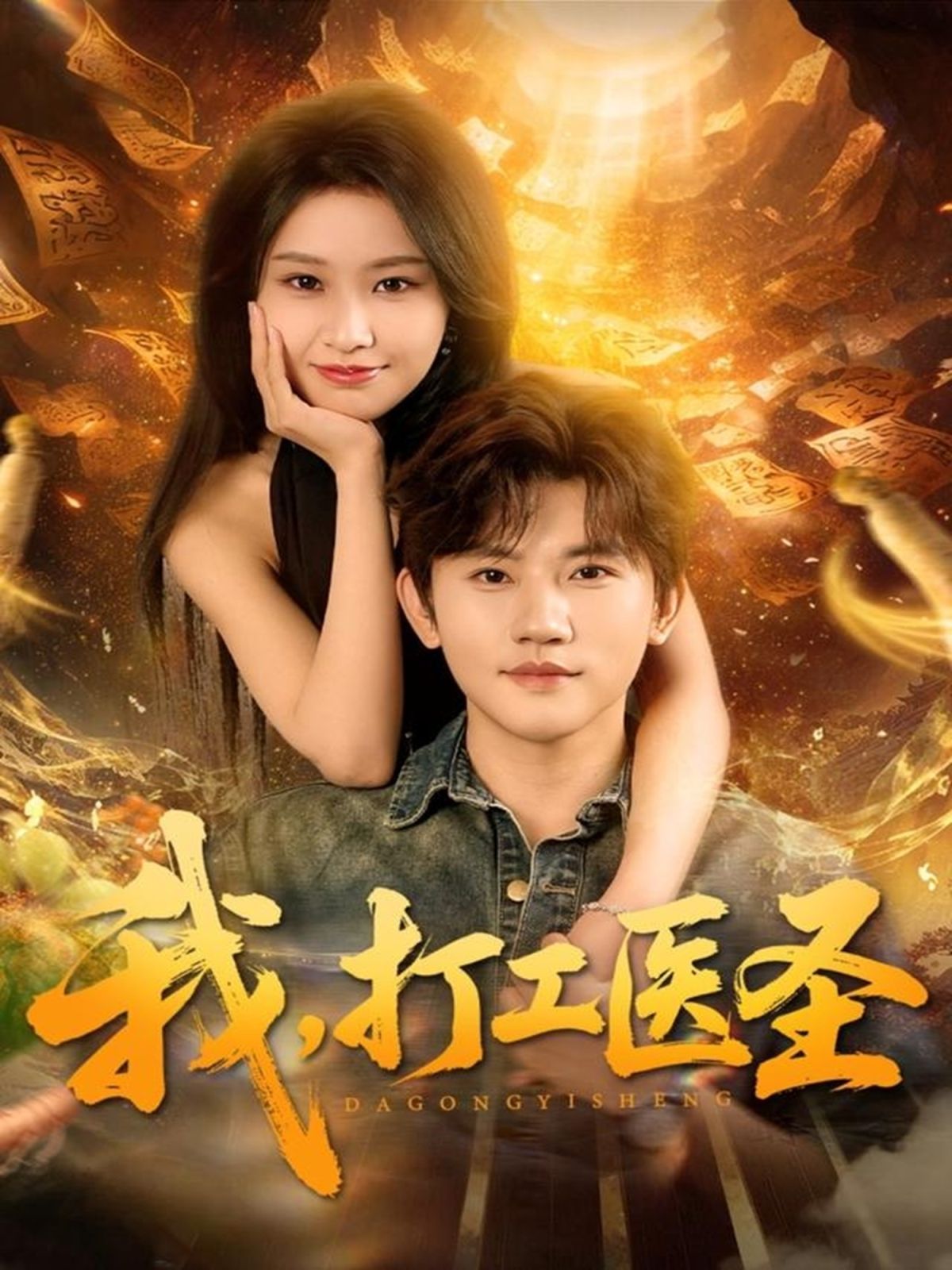 我，打工医圣海报图