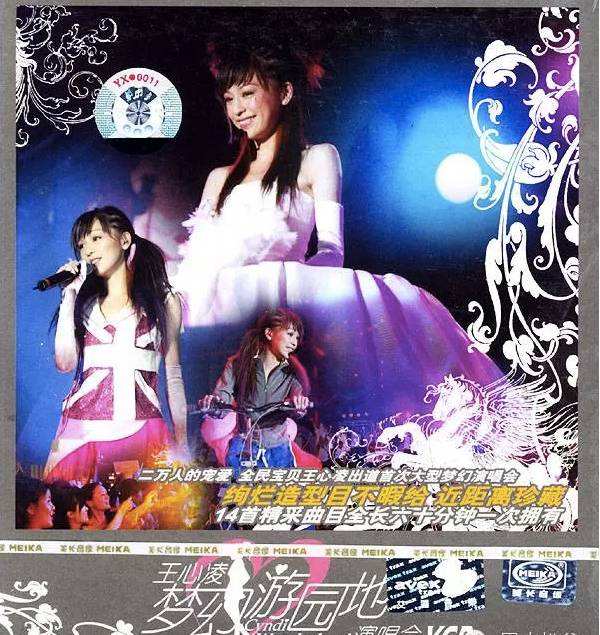 王心凌2004梦幻游园地演唱会海报图