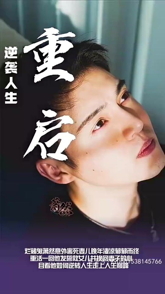 重启逆袭人生海报图