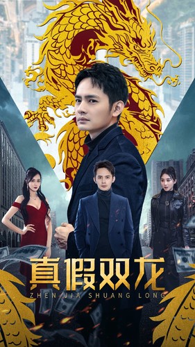 真假双龙海报图
