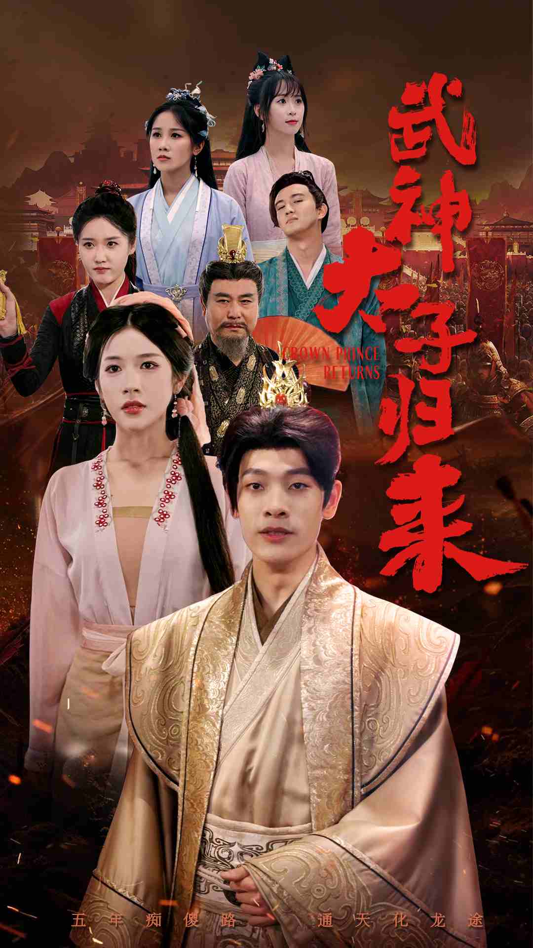 武神太子归来海报图