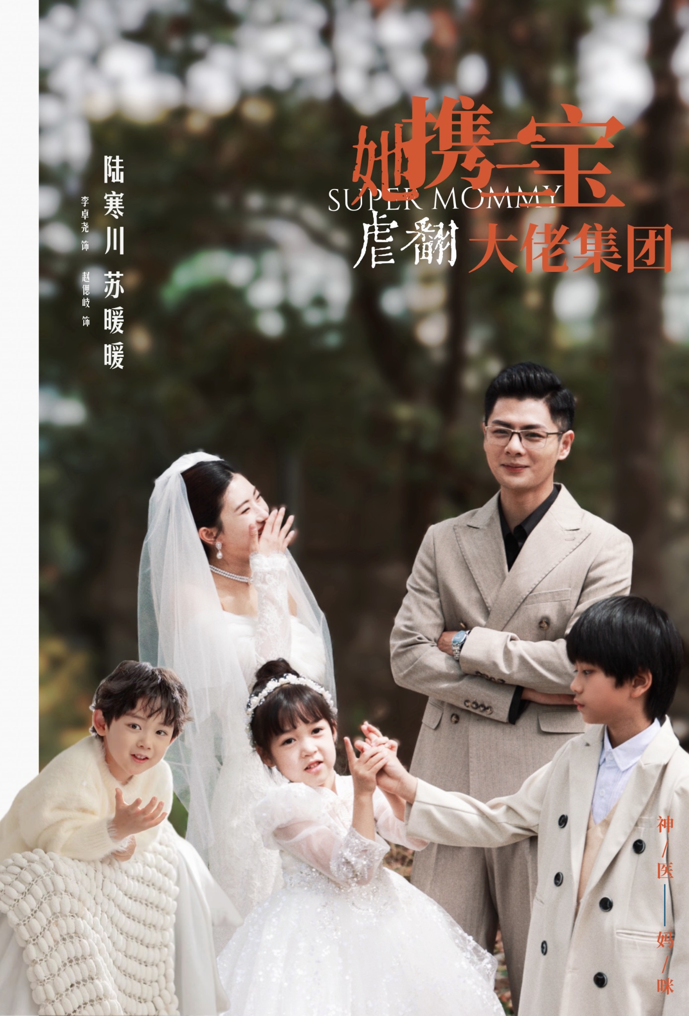 她携三宝虐翻大佬集团海报图