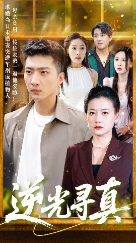逆光寻真海报图