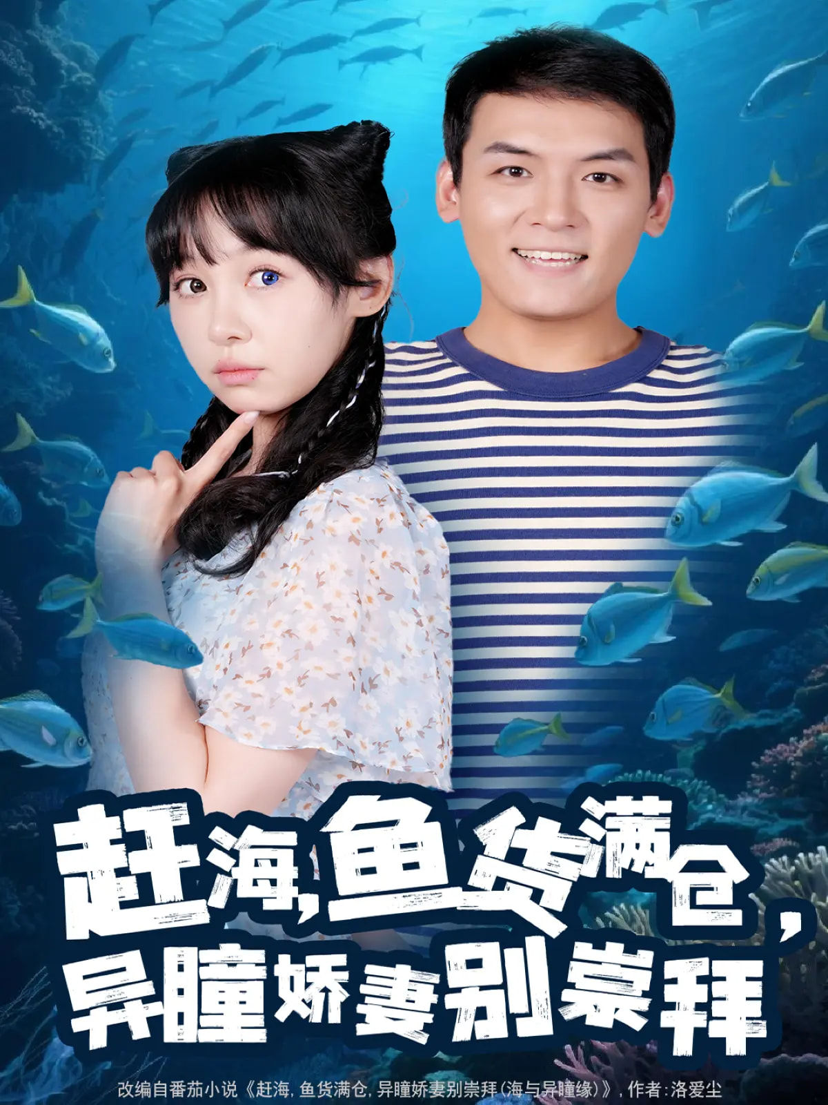 赶海鱼货满仓异瞳娇妻别崇拜海报图