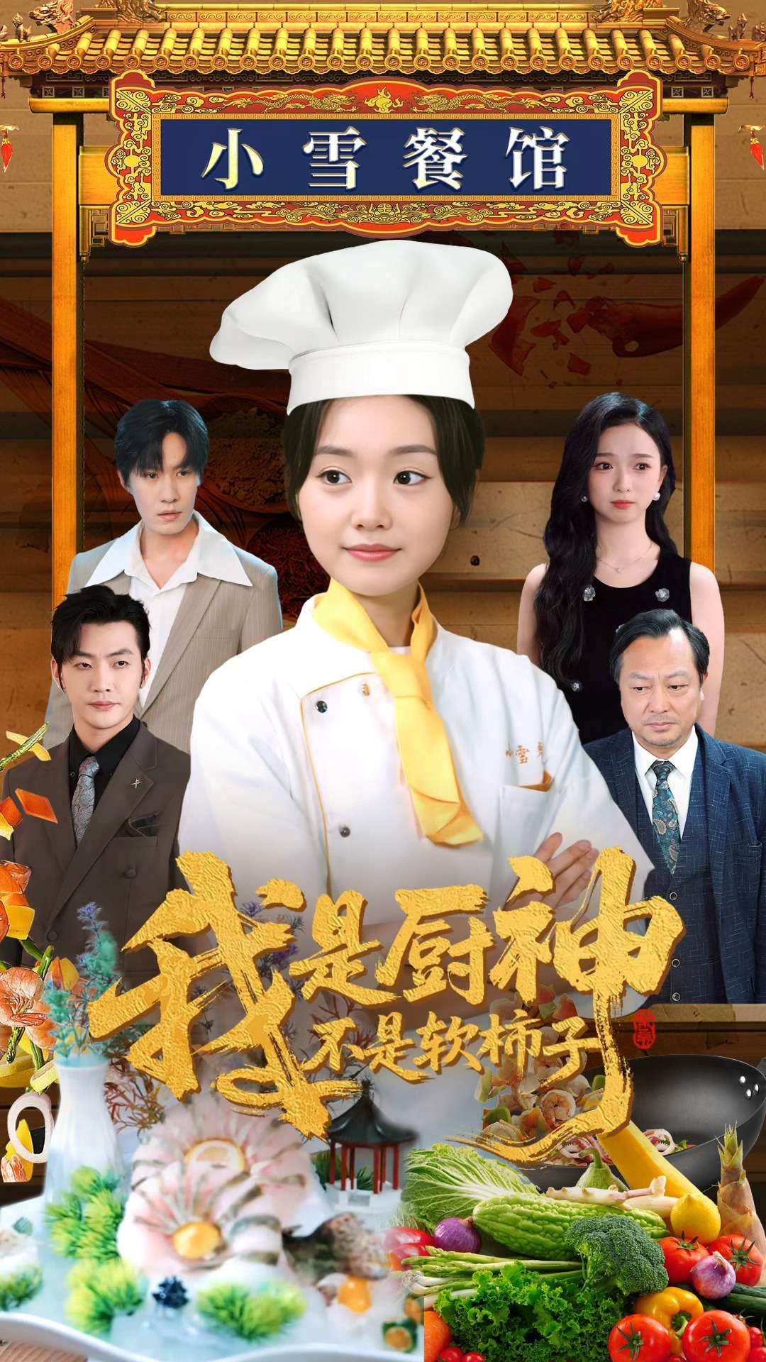 我是厨神不是软柿子海报图