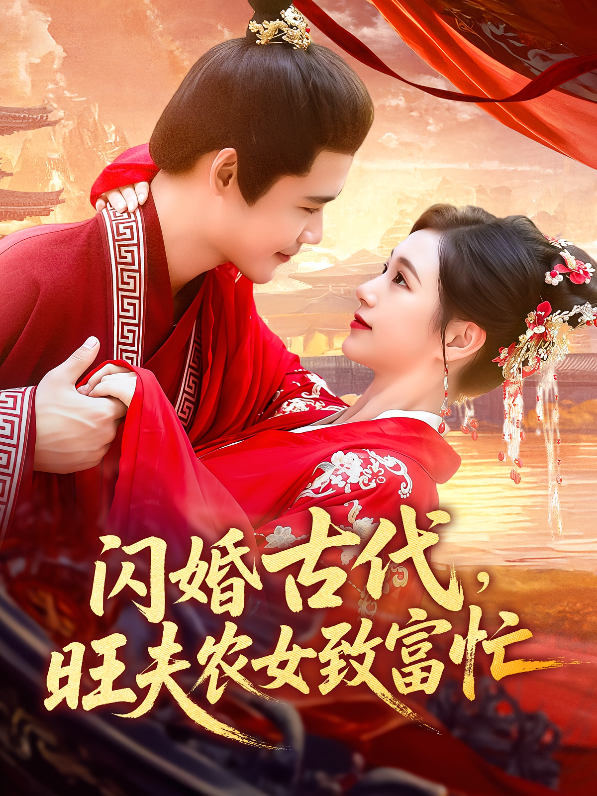 闪婚古代旺夫农女致富忙海报图