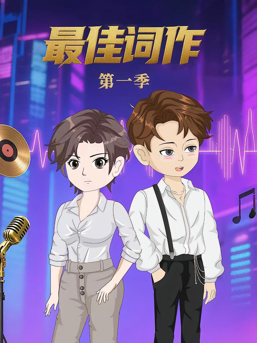 最佳词作海报图