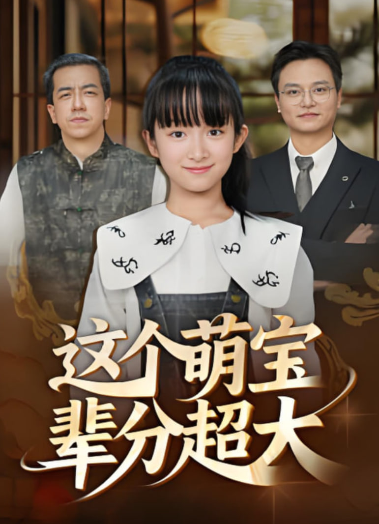 这个萌宝辈分超大海报图