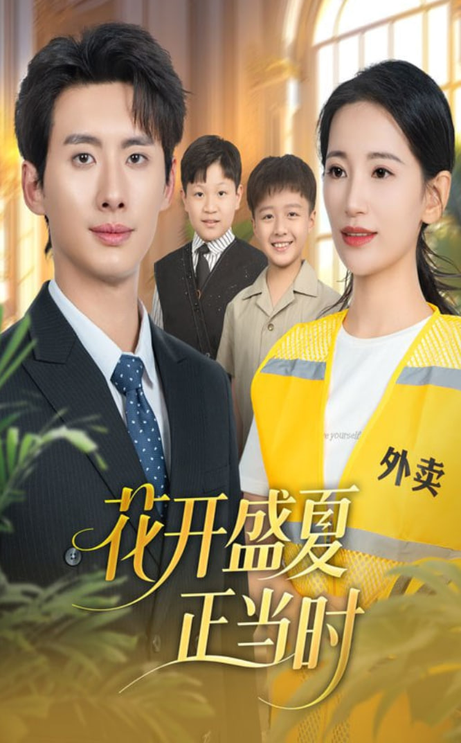 花开盛夏正当时海报图