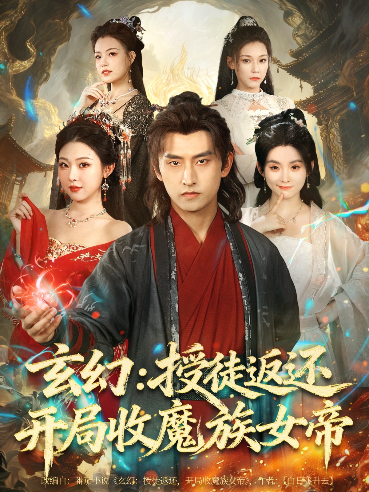 玄幻：授徒返还开局收魔族女帝海报图