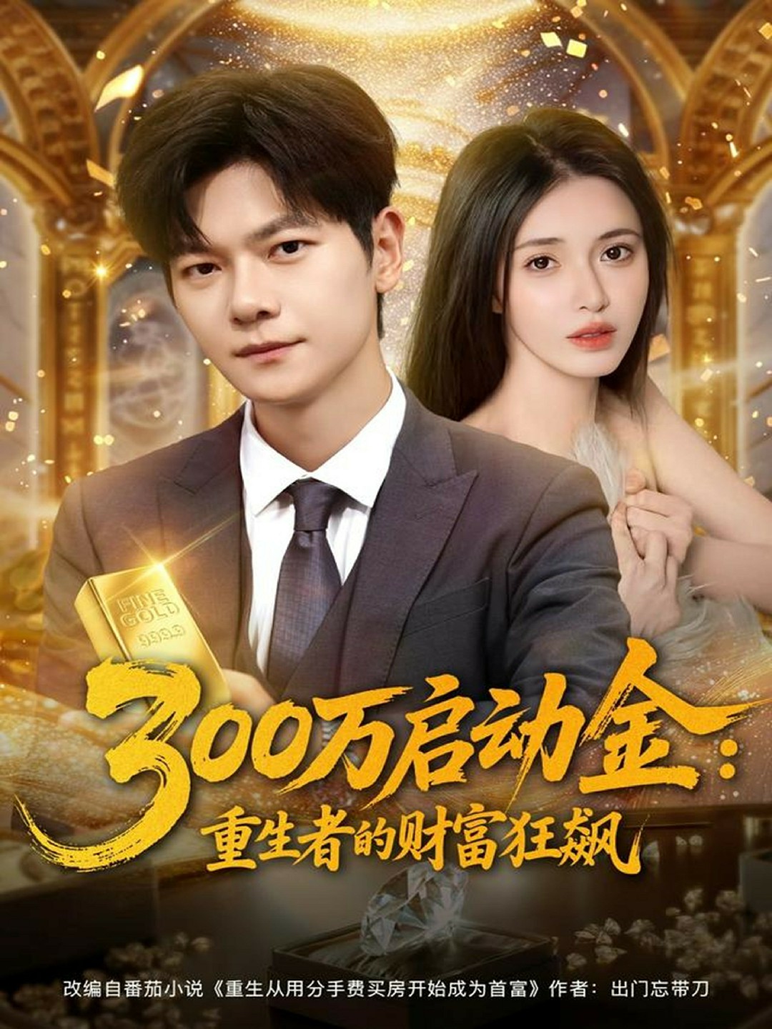 300万启动金重生者的财富狂飙海报图