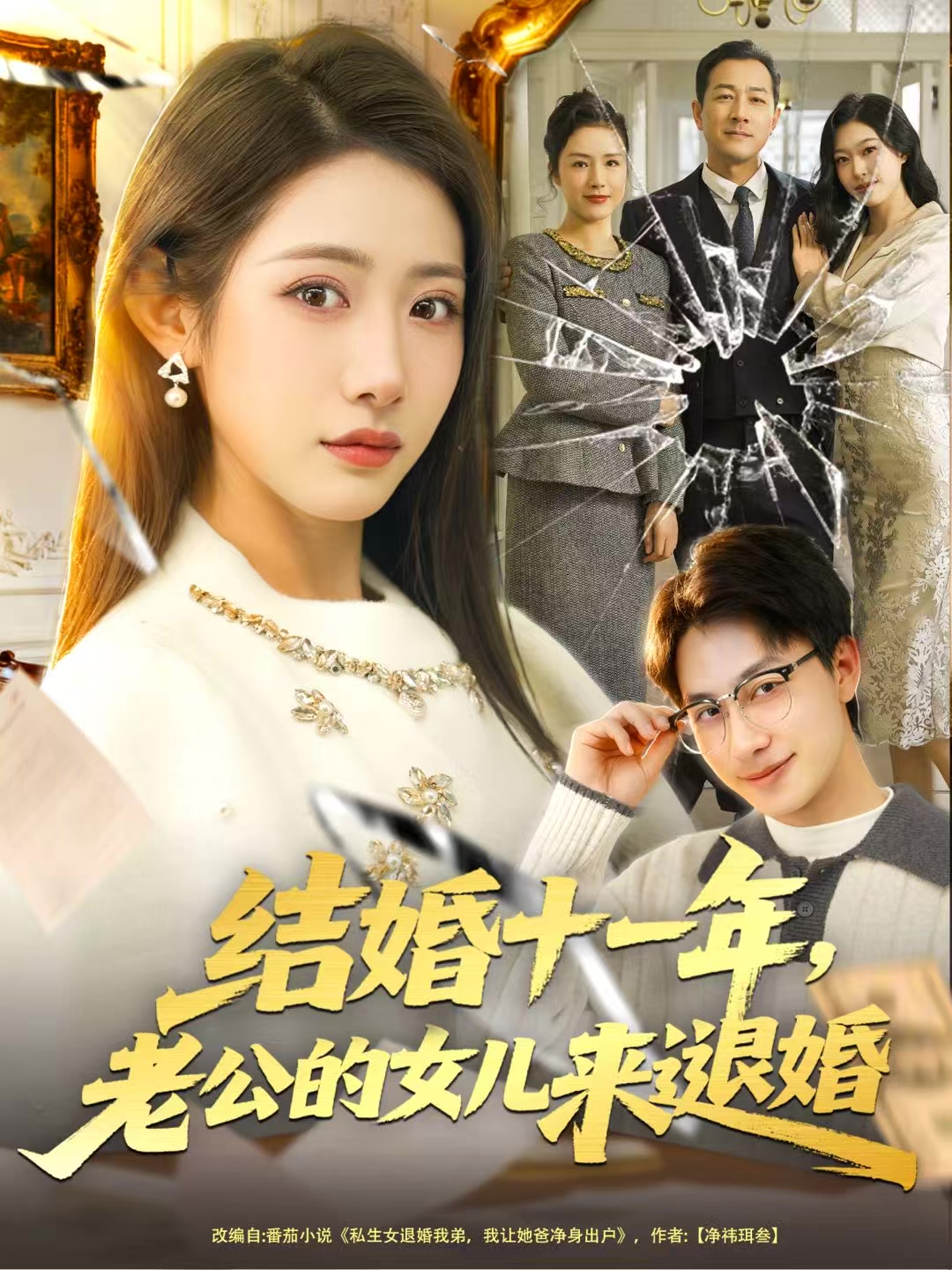 结婚十一年，老公的女儿来退婚海报图