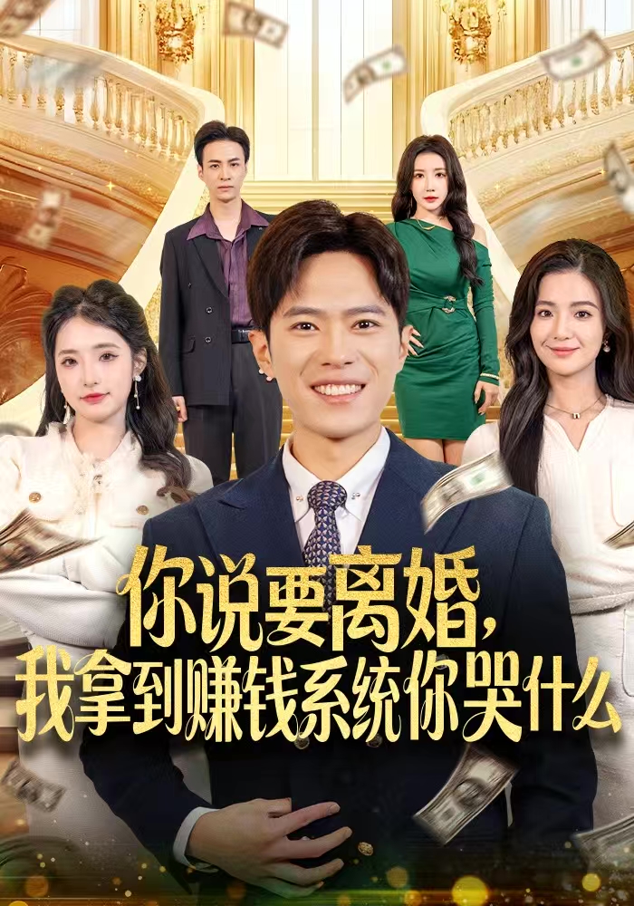 你说要离婚，我拿到赚钱系统你哭什么海报图