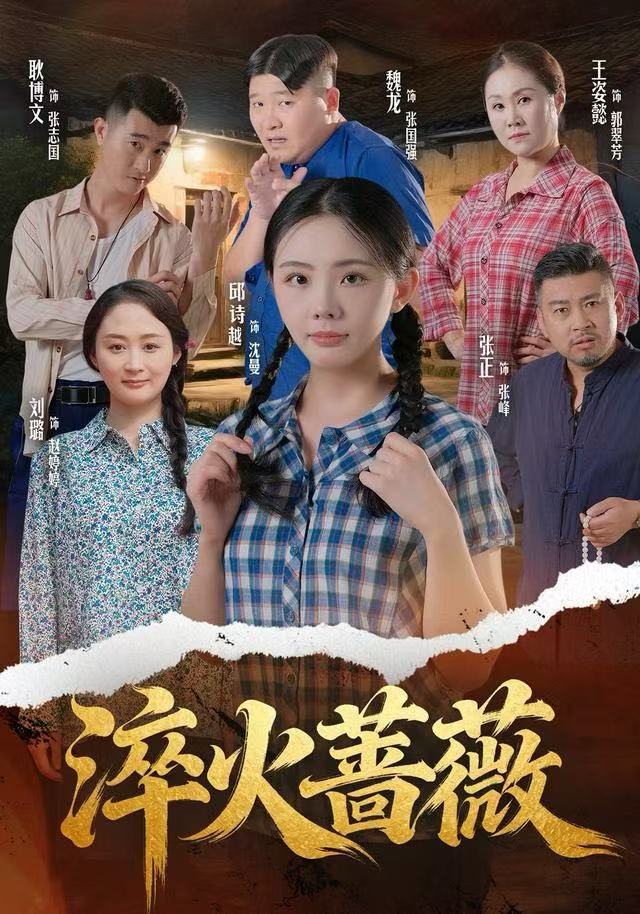 淬火蔷薇海报图