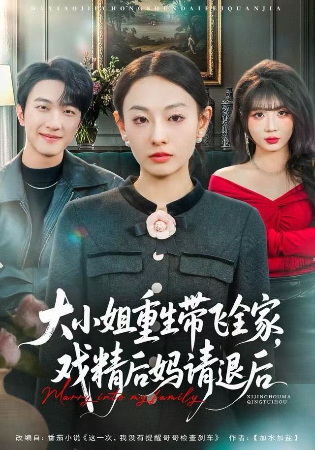 大小姐重生带飞全家，戏精后妈请退后海报图