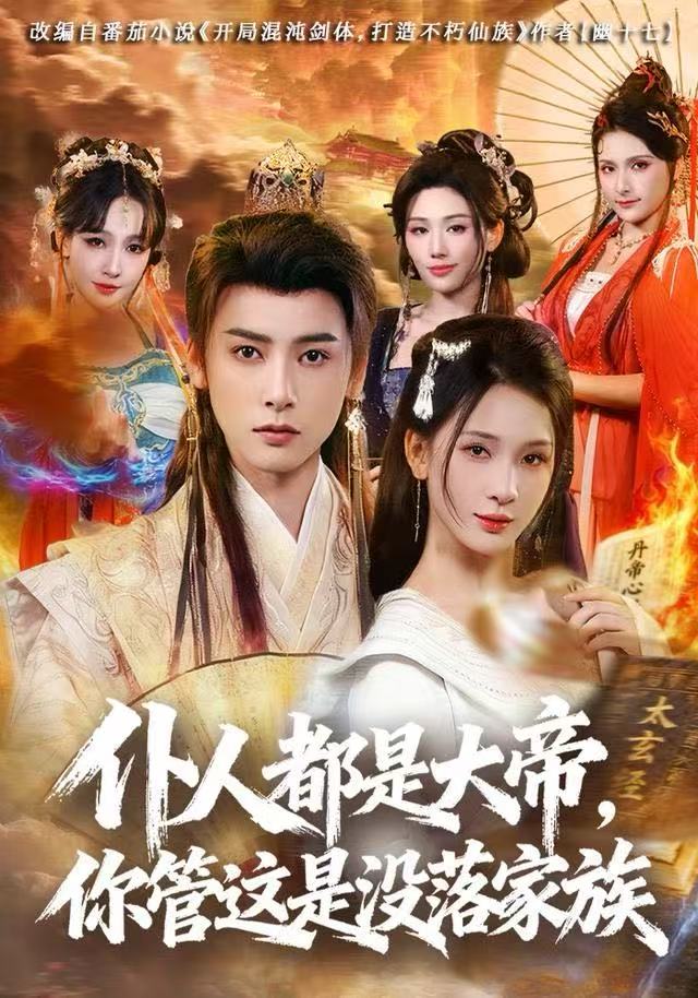 仆人都是大帝，你管这是没落家族海报图