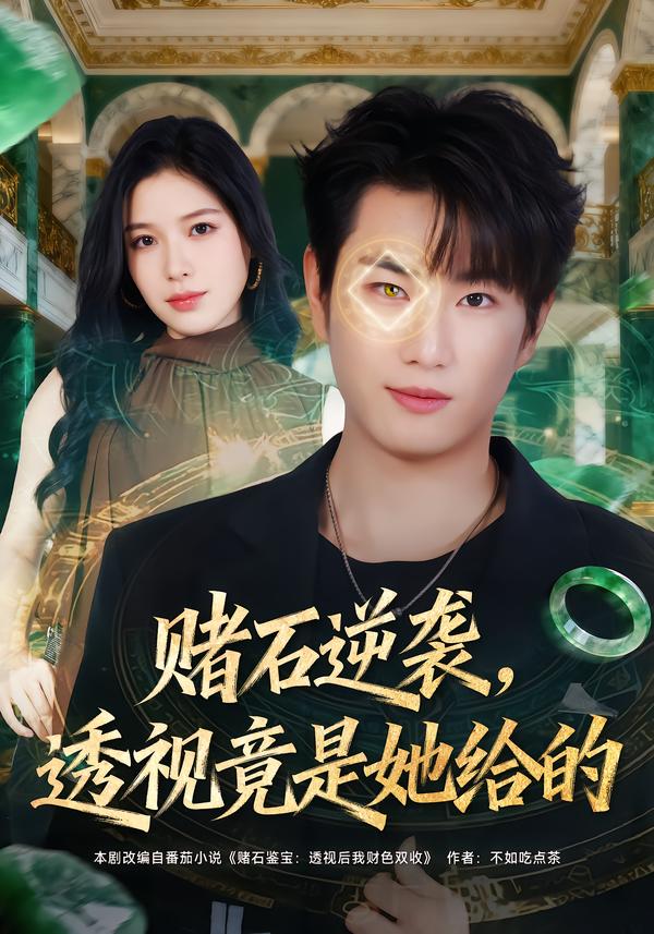 赌石逆袭，透视竟是她给的海报图