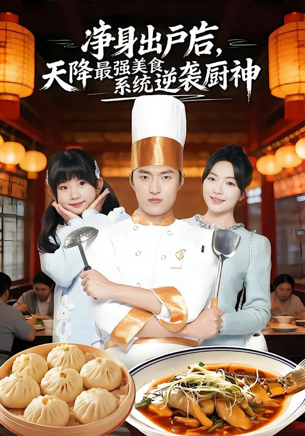 净身出户后，天降最强美食系统逆袭厨神海报图