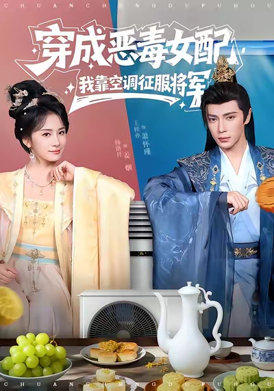 穿成恶毒女配，我靠空调征服将军海报图