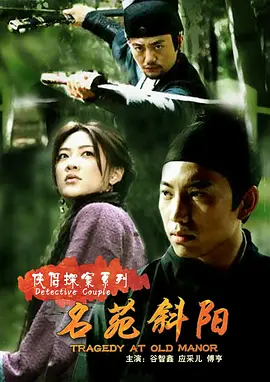 侠侣探案之名苑斜阳封面图