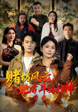 赌坊风云她靠斗鸡封神海报图