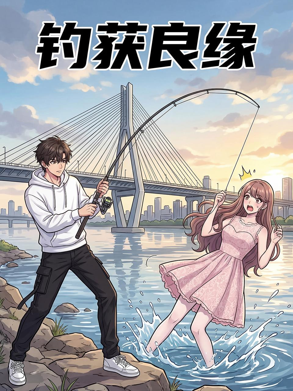 钓获良缘海报图